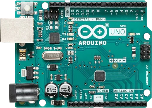 Arduino Uno — ATmega328P · 5V logic
