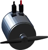 DC Motor — Brushed direct-current motor