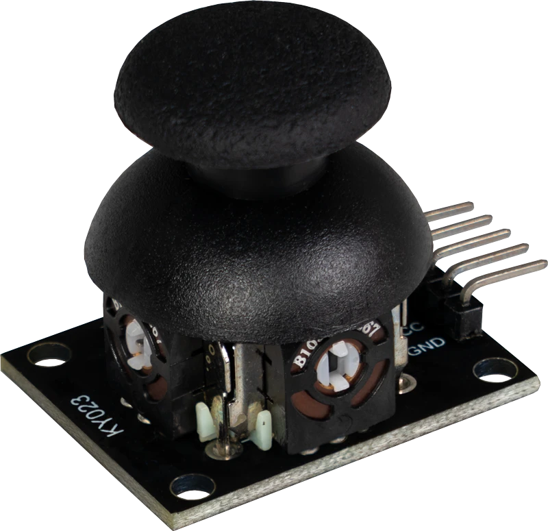KY-023 Joystick — Two-axis analog input