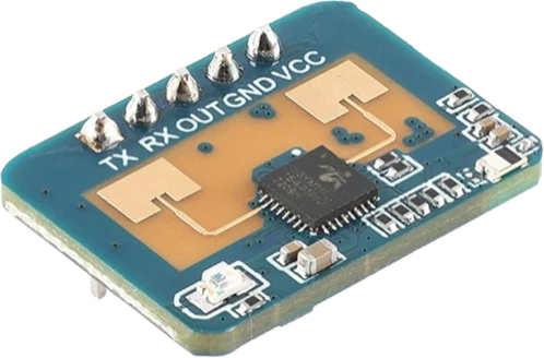 LD2410C mmWave Radar — Human presence detection