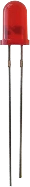 Red LED — Single-color indicator