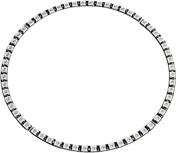 NeoPixel Ring 60 — 60 addressable RGB pixels