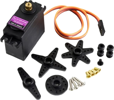MG996R Servo · Cross Horn — High-torque servo variant