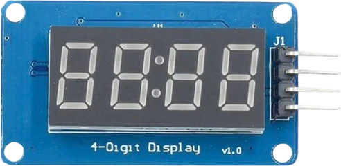 TM1637 4-Digit Display — Four-digit segment module